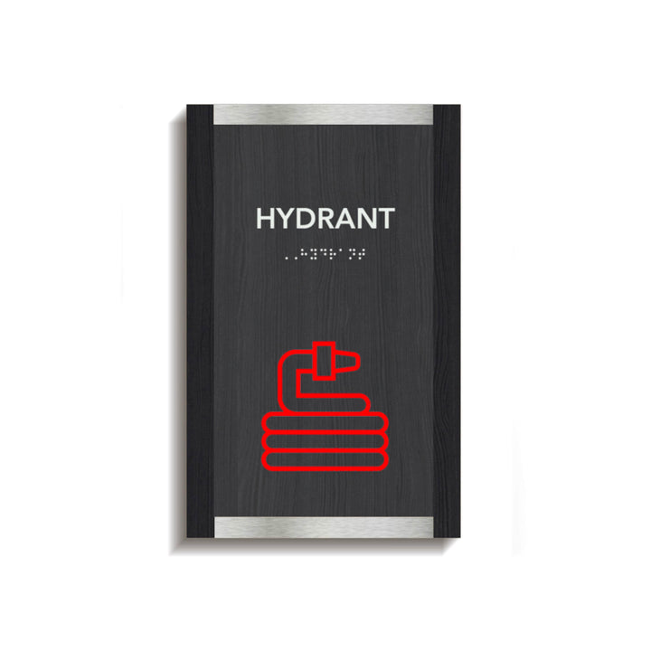 Information signs Fire Hydrant Office Sign "Otherside" Design Information signs Fire Hydrant Office Sign "Otherside" Design