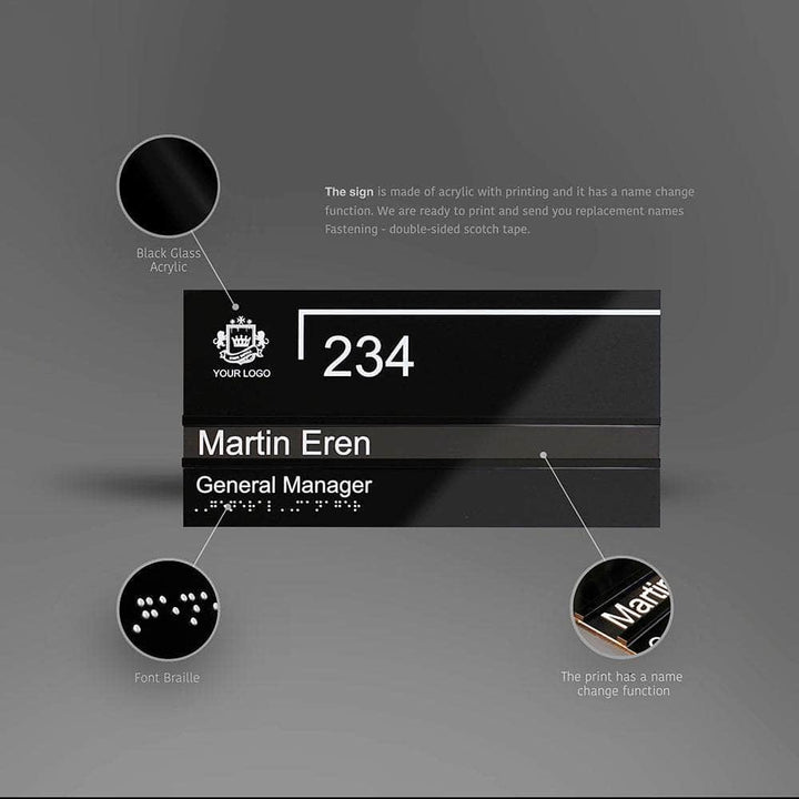 Door Signs Acrylic Name Plate Door Sign Door Signs Acrylic Name Plate Door Sign