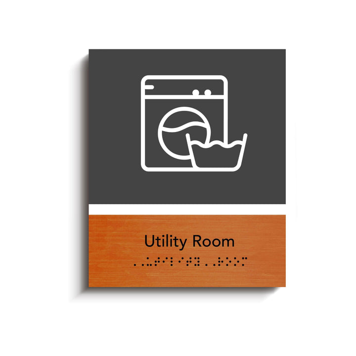 Information signs Utility Room Door Sign - Wood Door Plate "Dragon" Design Information signs Utility Room Door Sign - Wood Door Plate "Dragon" Design