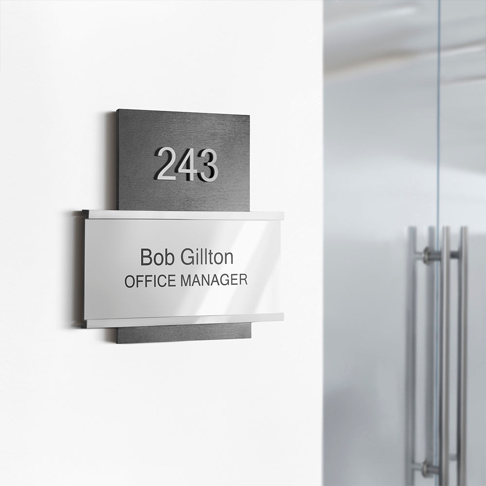 Office Door Signs - 1 Inch letters make a bold Statement
