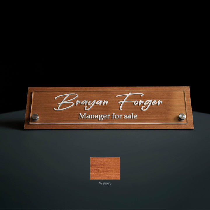 Desk sign Desk Name Sign - Office Decor Desk sign Desk Name Sign - Office Decor