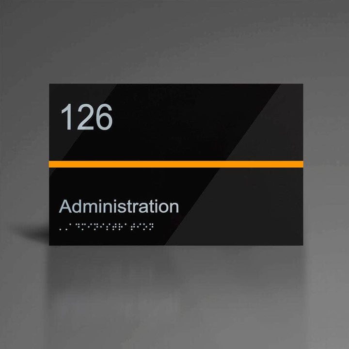 Door Signs Door Number Sign: Double Acrylic Sign Door Signs Door Number Sign: Double Acrylic Sign