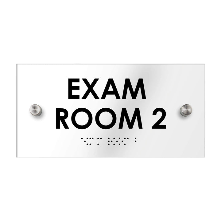 Exam Room Sign - Acrylic Plate "Classic" Design Exam Room Sign - Acrylic Plate "Classic" Design