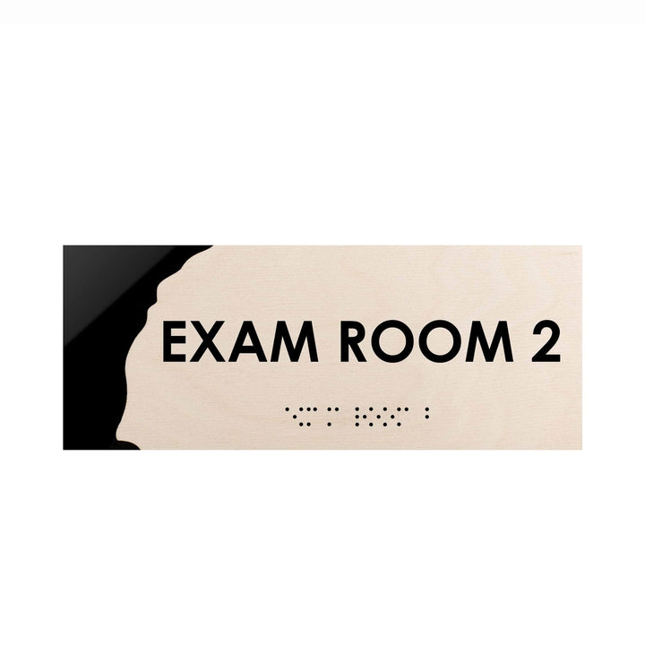 Exam Room Custom Wood Door Sign "Sherwood" Design Exam Room Custom Wood Door Sign "Sherwood" Design