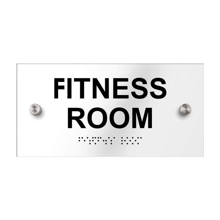 Fitness Room Sign - Acrylic Plate "Classic" Design Fitness Room Sign - Acrylic Plate "Classic" Design