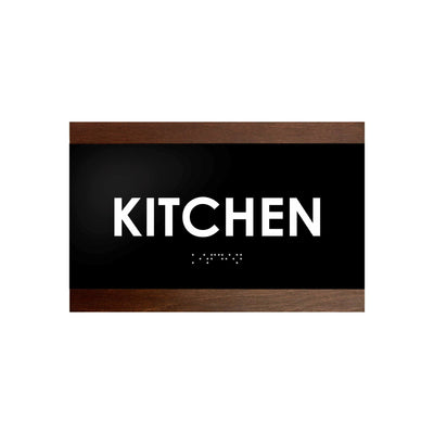 Kitchen Door Sign: Wood Sign with Inscription — 