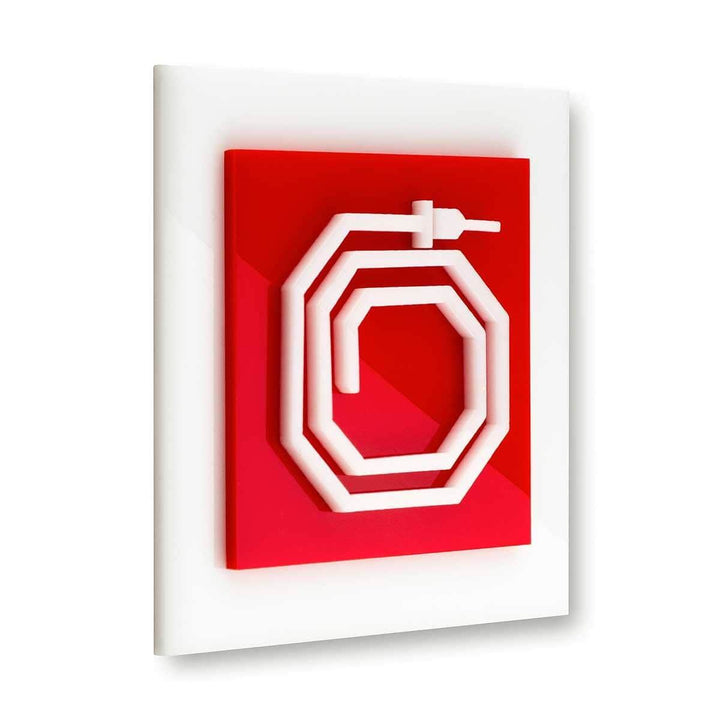 Information signs Acrylic Fire Hydrant Safety Sign - "Simple" Design Information signs Acrylic Fire Hydrant Safety Sign - "Simple" Design