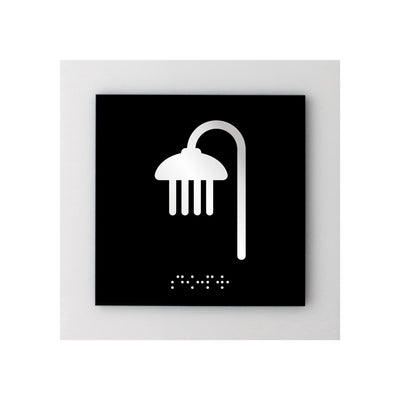 Acrylic Shower Room Sign - 