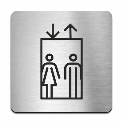 Elevator Sign — Stainless Steel Signage
