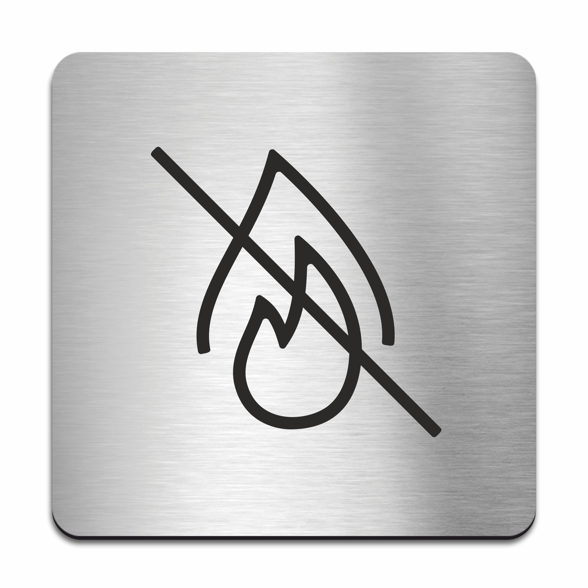 no-fire-safety-sign-stainless-steel-bsign