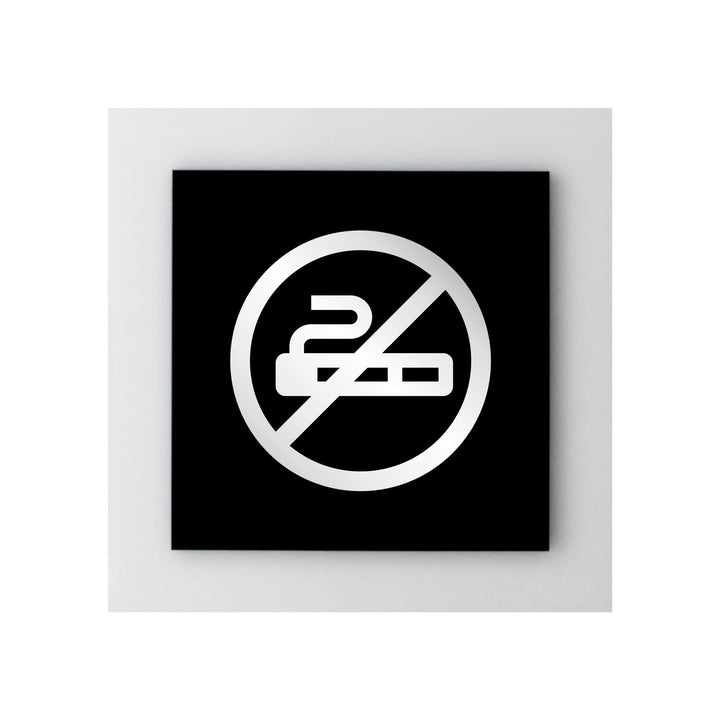 Information signs No Smoking Acrylic Sign - "Simple" Design Information signs No Smoking Acrylic Sign - "Simple" Design