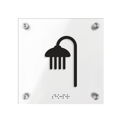 Shower Room Sign — ADA Compliant — 