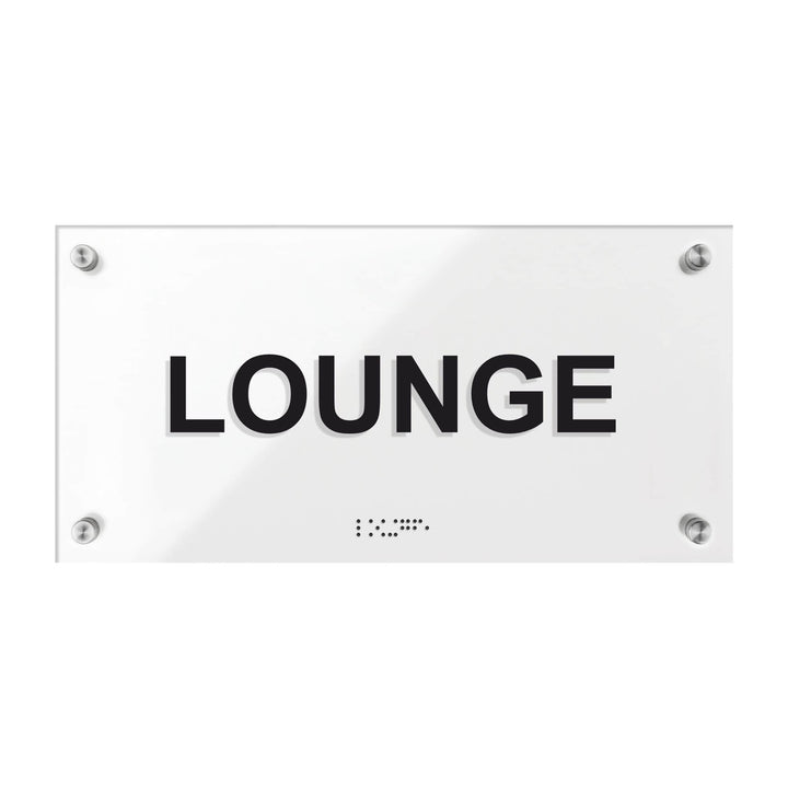 Lounge Room Signs - Acrylic Door Plate - "Classic" Design Lounge Room Signs - Acrylic Door Plate - "Classic" Design