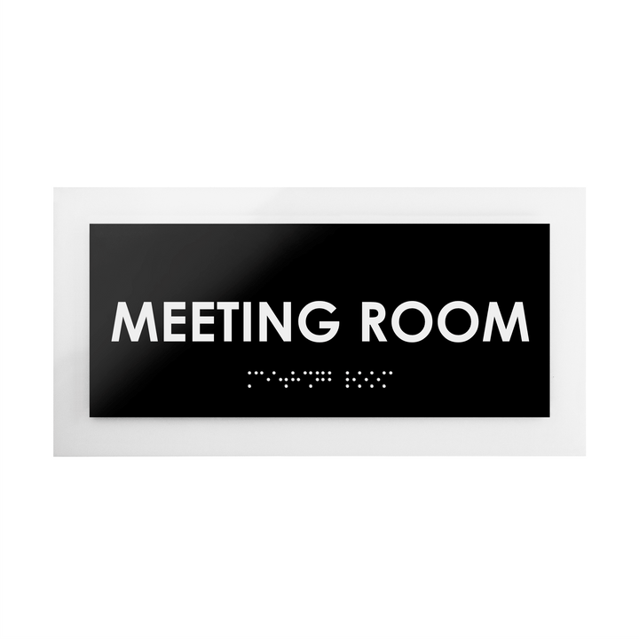 Door Signs Meeting Room Sign - Acrylic Door Plate - "Simple" Design Door Signs Meeting Room Sign - Acrylic Door Plate - "Simple" Design