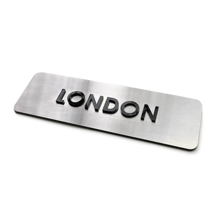 World Clock Signs Personalized World Clock Signs - Steel Sign World Clock Signs Personalized World Clock Signs - Steel Sign