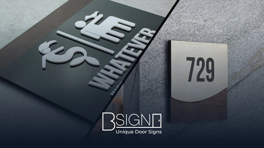 interior signs