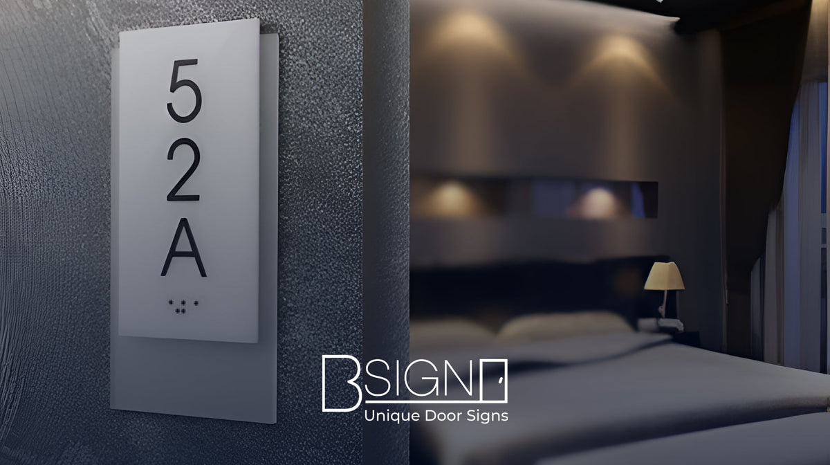 How to Properly Organize Door Sign Placement in Interior Spaces
