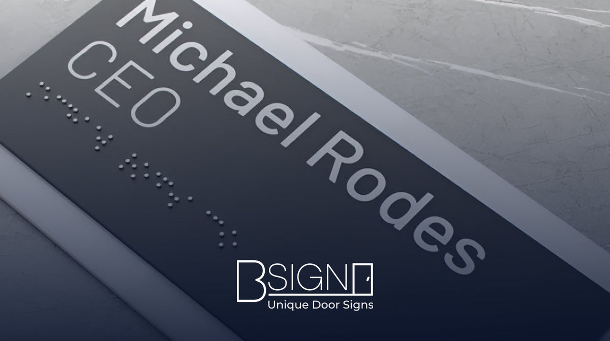 How to Properly Pair Signage Fonts and Materials in Modern Interiors