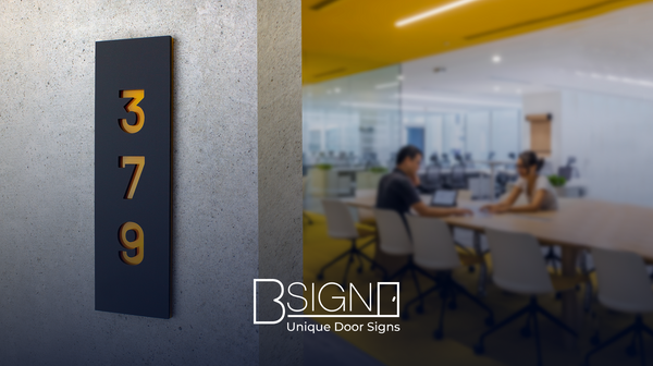 The role of interior signs in forming the client's first impression of the business