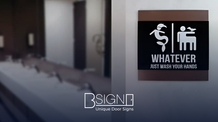 Interior signage ideas