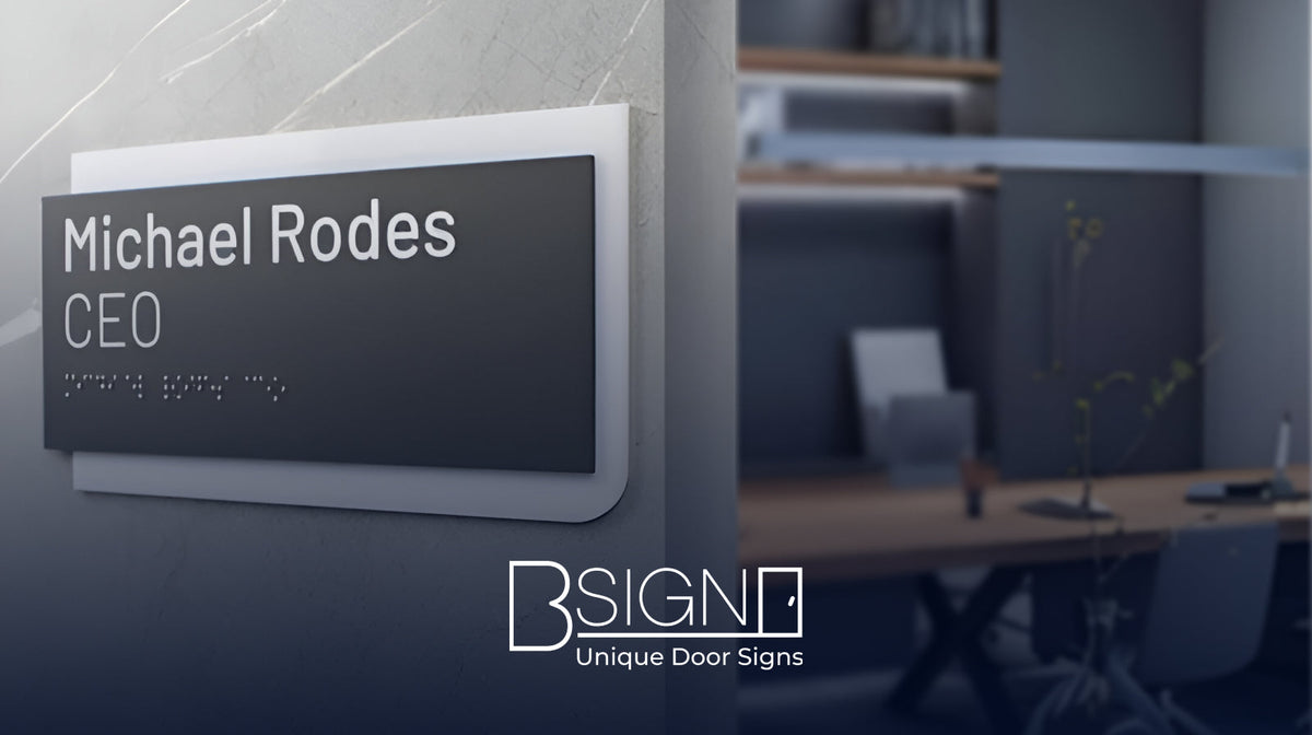 Sigs for business centers: style that leads the way