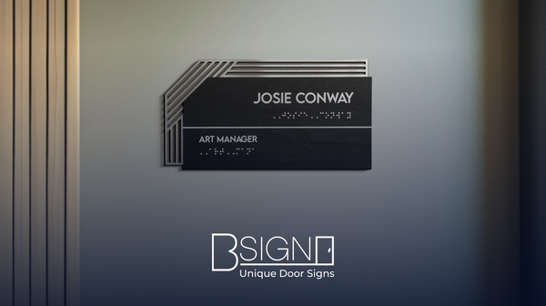 Overview of the new signs design «Authentic» from Bsign