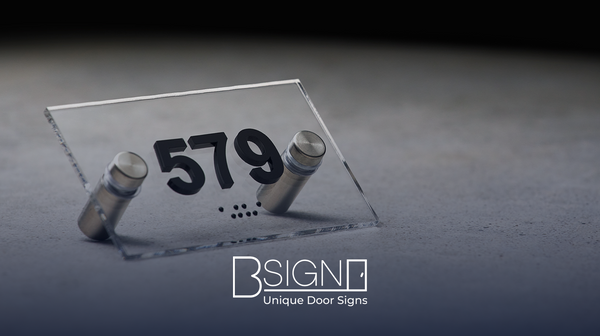 The most popular signs at Bsign: products that businesses frequently choose