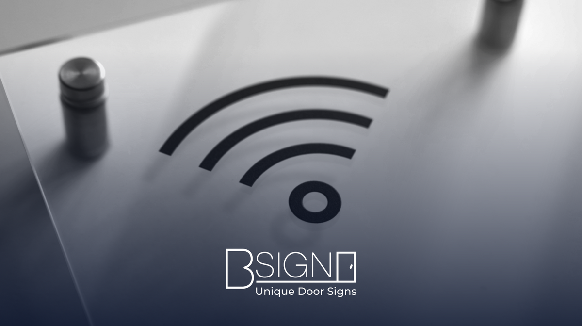 Modern signage design without excess: new transparent Clear signs that will alter your space