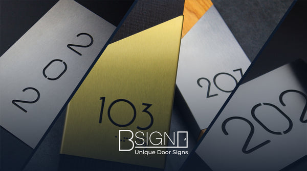 What you need to pay attention to when ordering signs and numbers