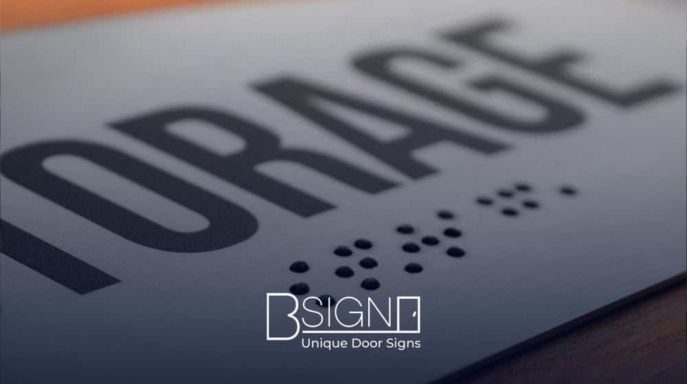 How to choose ADA-compliant Braille signs for hospitals and schools