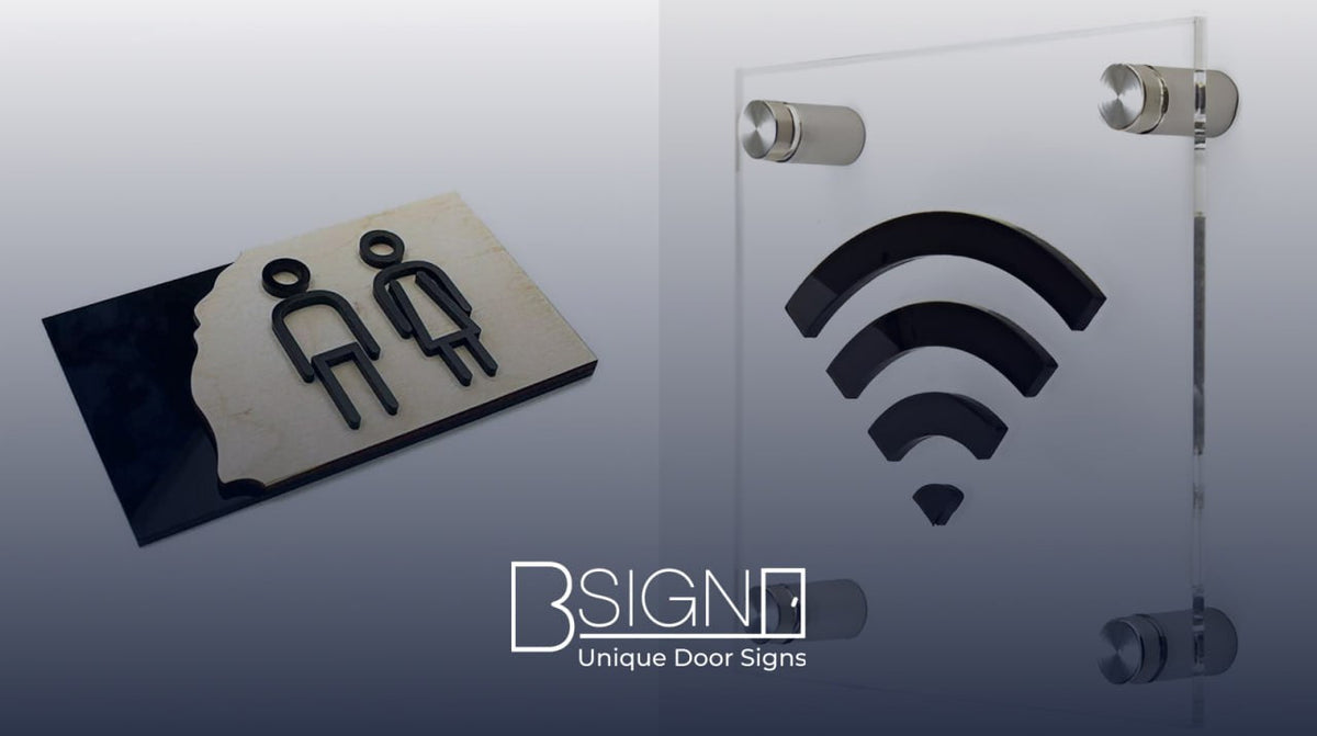 Why it’s important to choose door signs based on their material rather than their price
