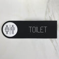 Bathroom Signs Interior Toilet Sign — Acrylic Sign - Photo #2