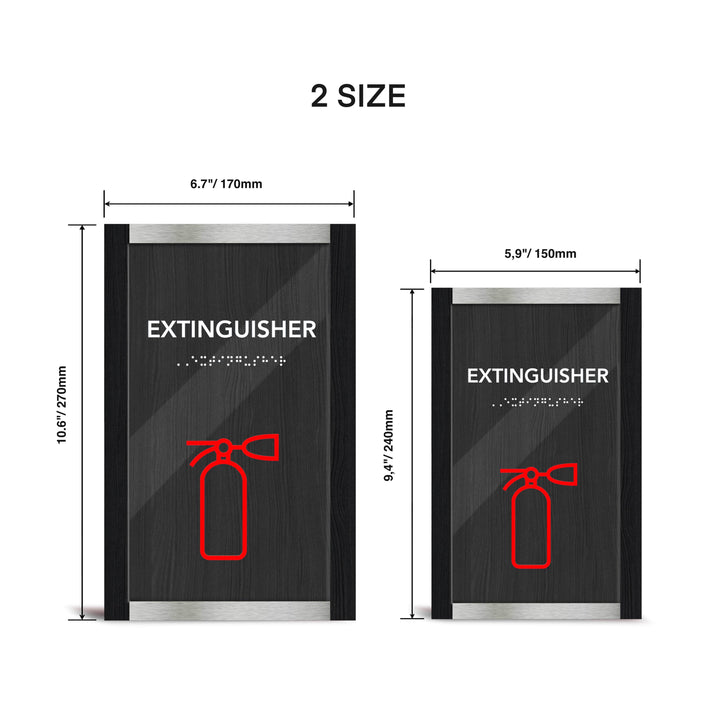 Information signs Fire Extinguisher Wall Sign "Otherside" Design