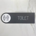 Bathroom Signs Interior Toilet Sign — Acrylic Sign - Photo #1
