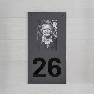 Door Numbers - Door Number With Custom Photo