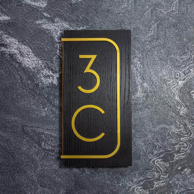 Door Numbers Door Number Sign - Interior Wall Plate