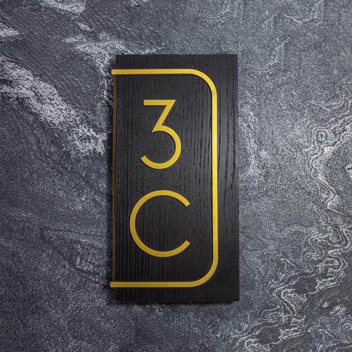 Door Numbers Door Number Sign - Interior Wall Plate