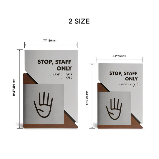 Bathroom Signs Wheelchair Sign for Restroom: "Creative" Design