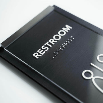 Bathroom Signs Men's Restroom Sign: "Otherside" Design - Photo #8