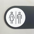 Bathroom Signs Interior Toilet Sign — Acrylic Sign - Photo #5