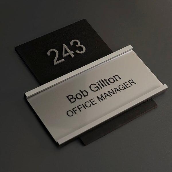 Custom Office Door Plate: Acrylic Sign