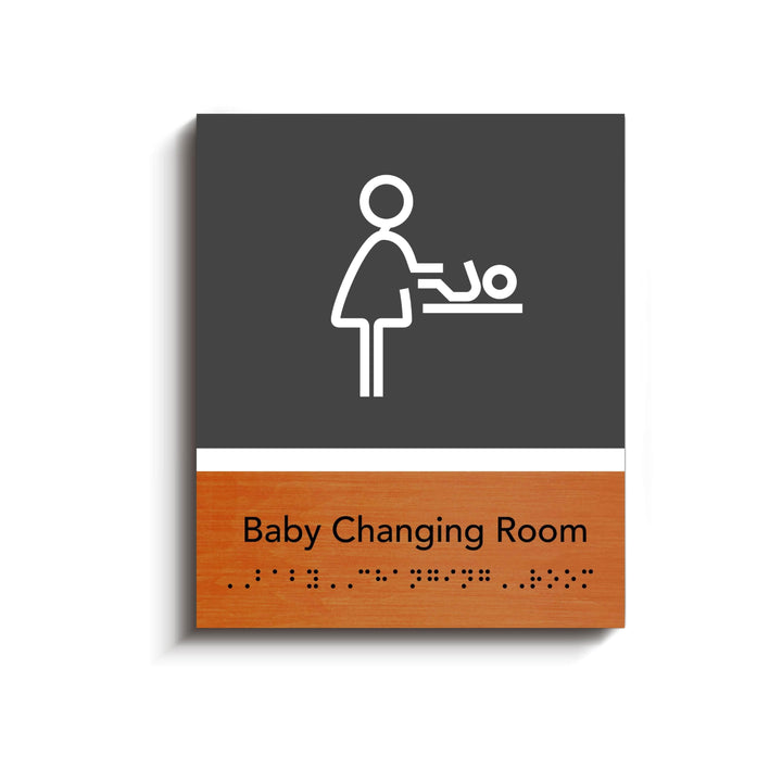 Bathroom Signs Baby Change Room Signage for Mother - "Dragon" Design