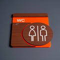 Bathroom Signs All Gender Bathrooms Signs - "Genova" Design - Photo #10