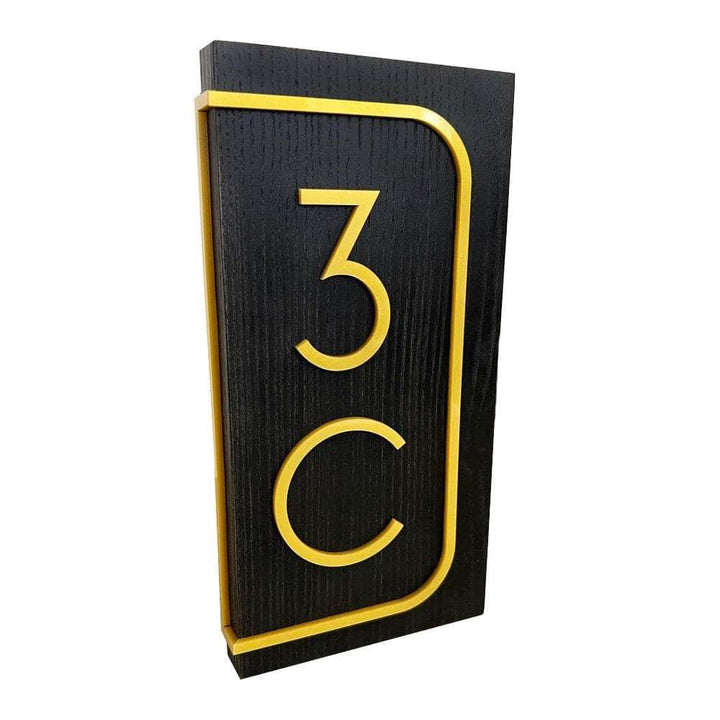 Door Numbers Door Number Sign - Interior Wall Plate