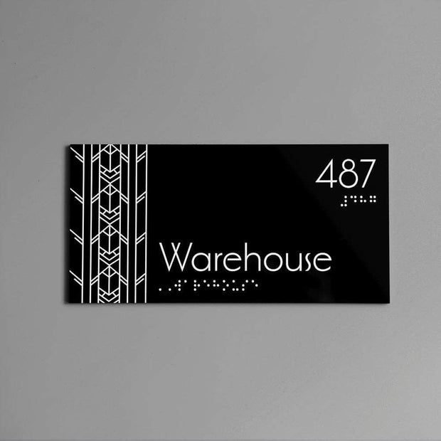 Door Sign "Marseille" Style