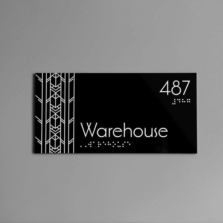 Door Sign "Marseille" Style