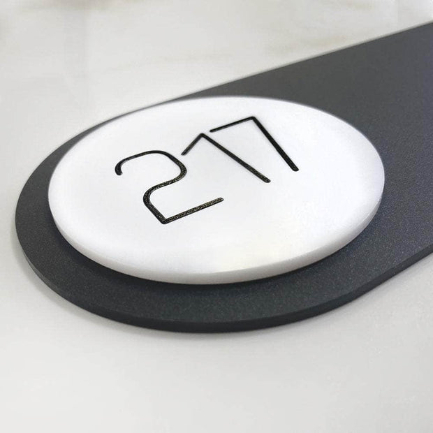 Door Signs Door Number Sign - Acrylic Style
