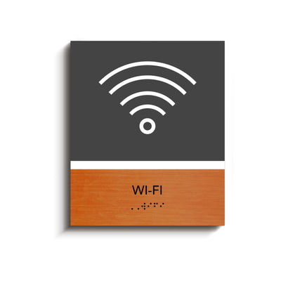 a wifi sign on a white background