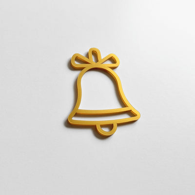 A golden bell icon is displayed against a plain white background.