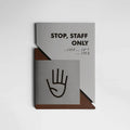 Information signs Wi-Fi Signs: Steel Sign — "Creative" Design - Photo #10